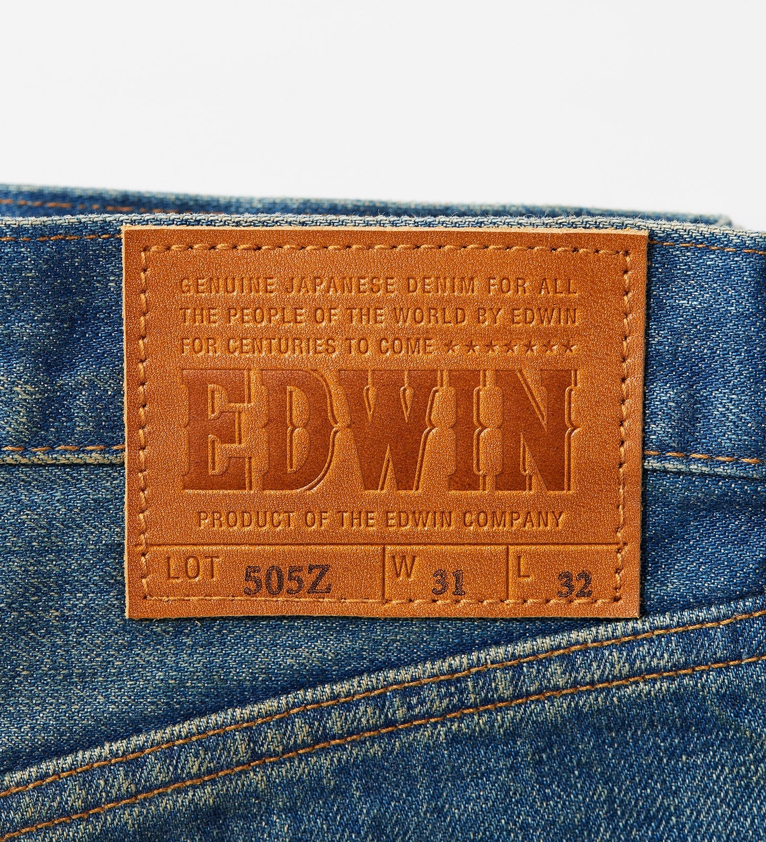 E50540-146 505Z WIDE STRAIGHT - MEDIUM BLUE