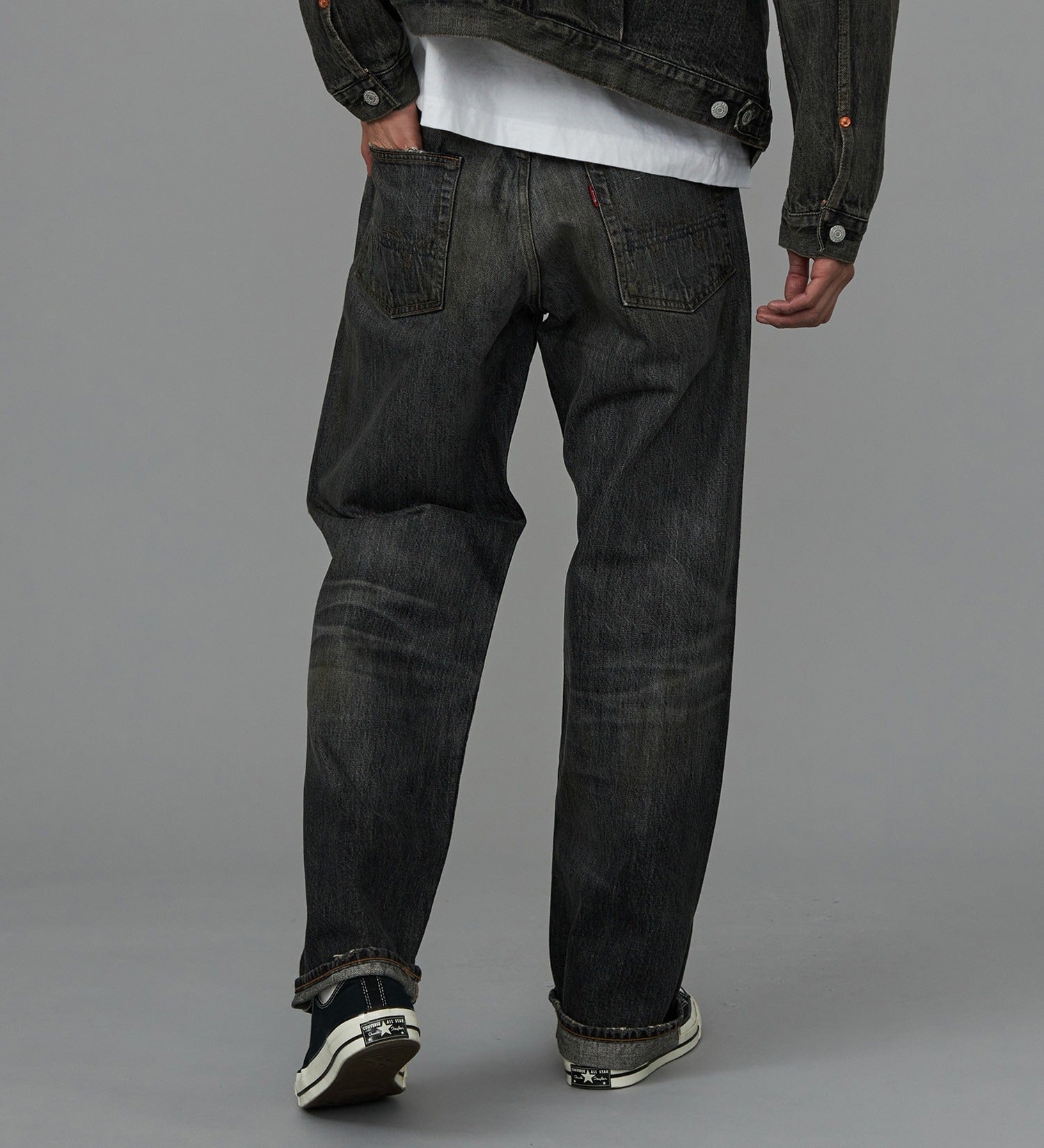E50540-182 505Z WIDE STRAIGHT - BLACK DENIM 2