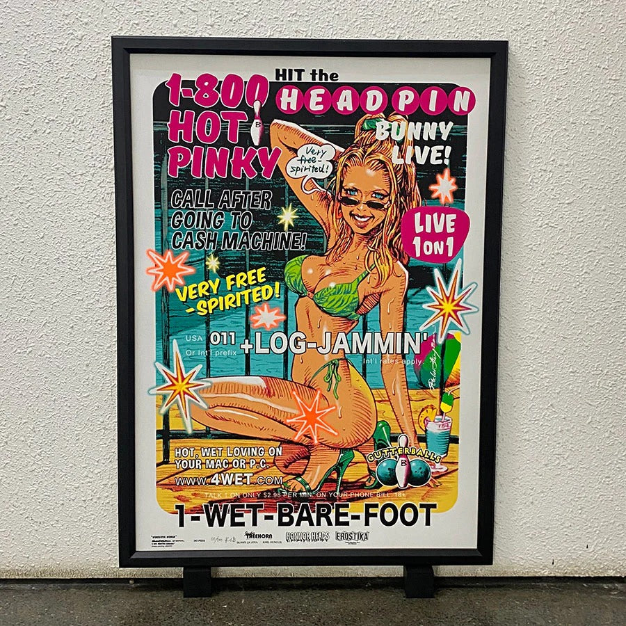 WONDERFUL WOMAN Silk Screen Print 2nd - MULTI COLOR