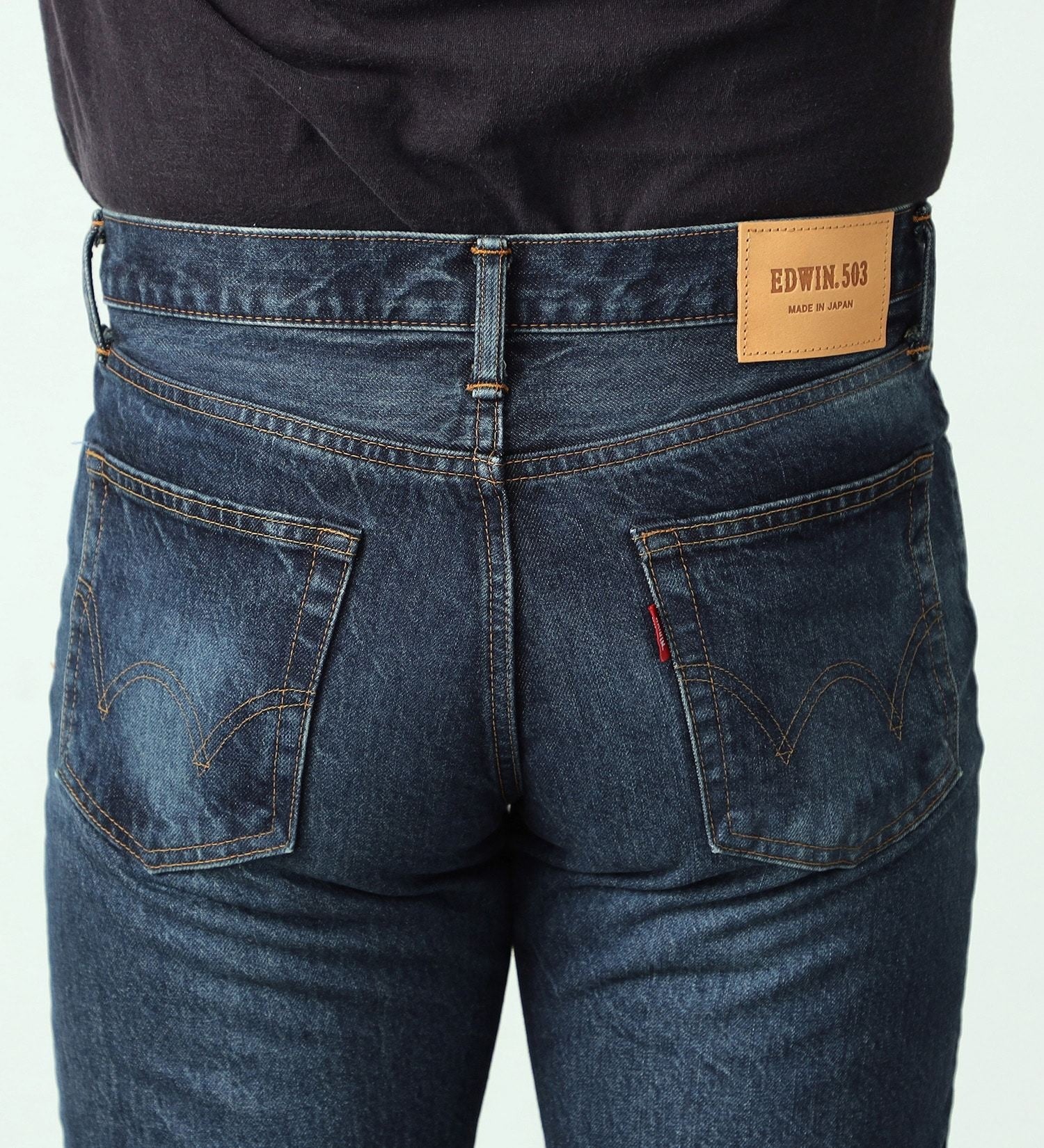 E50323-2026 503 REGULAR STRAIGHT USED - DARK BLUE