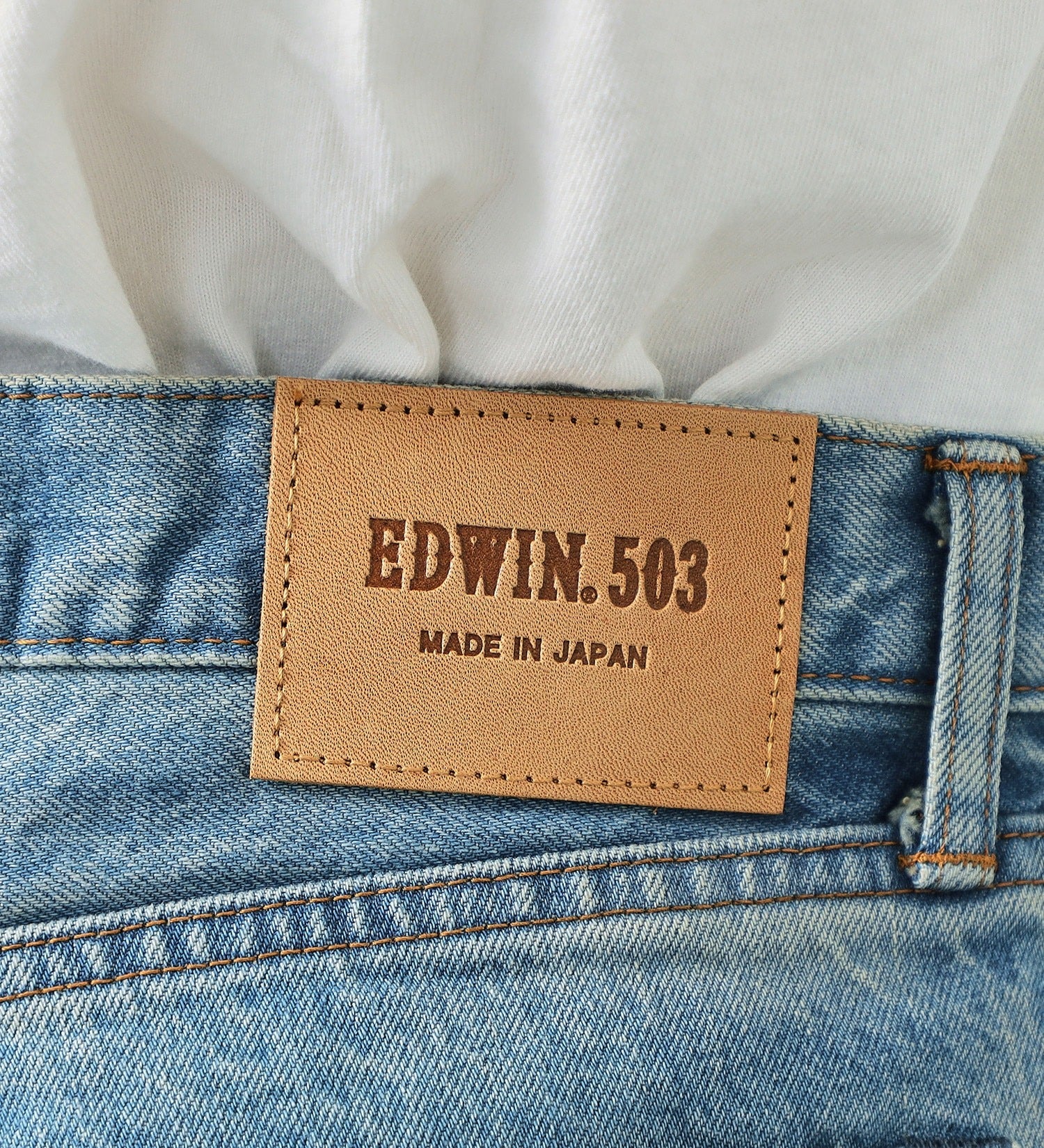 E50323-1056 503 REGULAR STRAIGHT USED - LIGHT BLUE