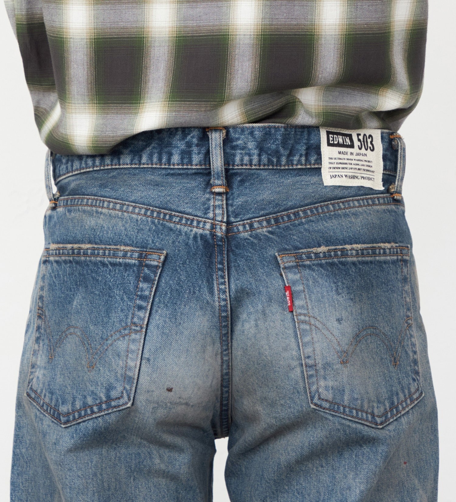 E50323-1036 503 REGULAR STRAIGHT USED - MEDIUM BLUE