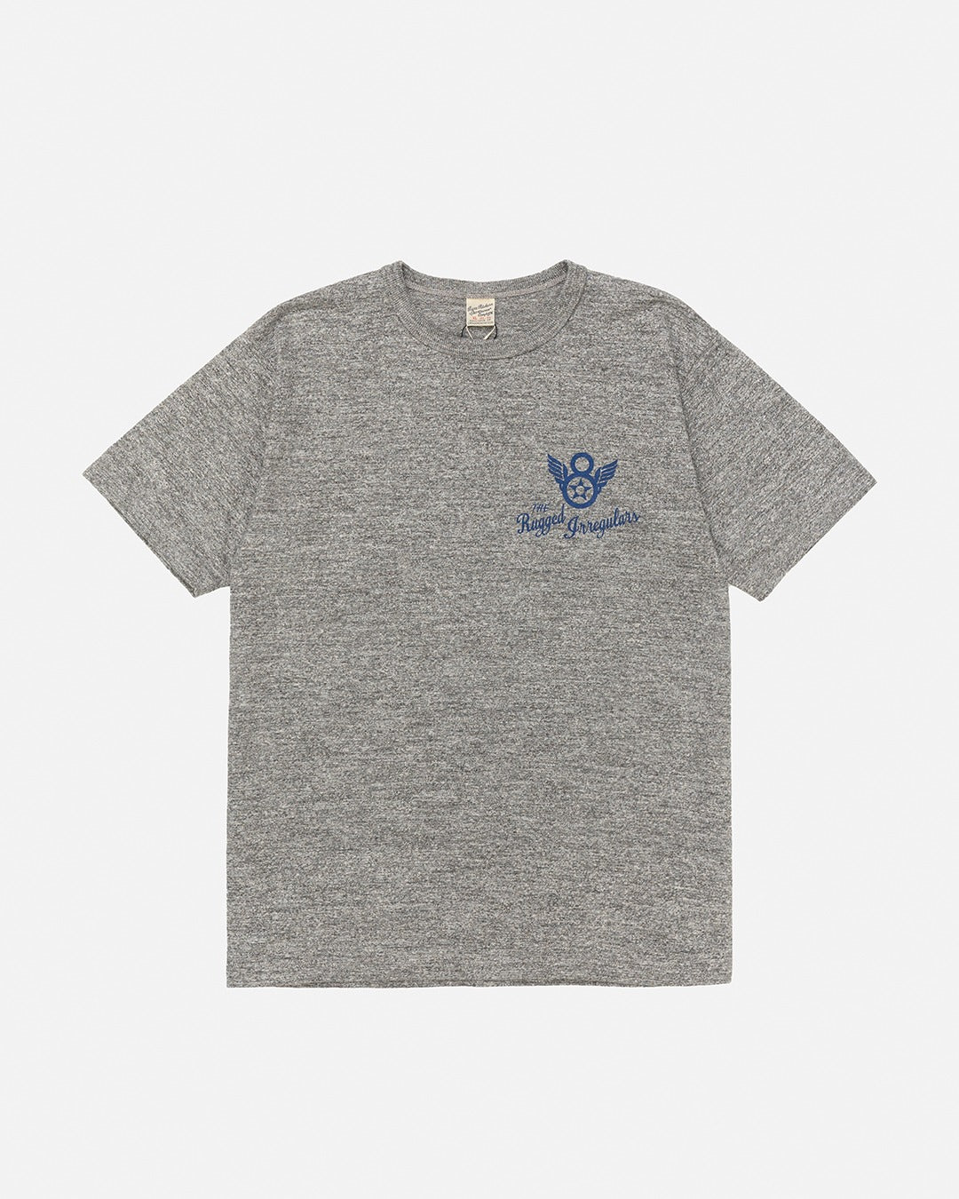 BR79563 SLUB YARN T-SHIRT 322nd BOMB SQ - H.GRAY