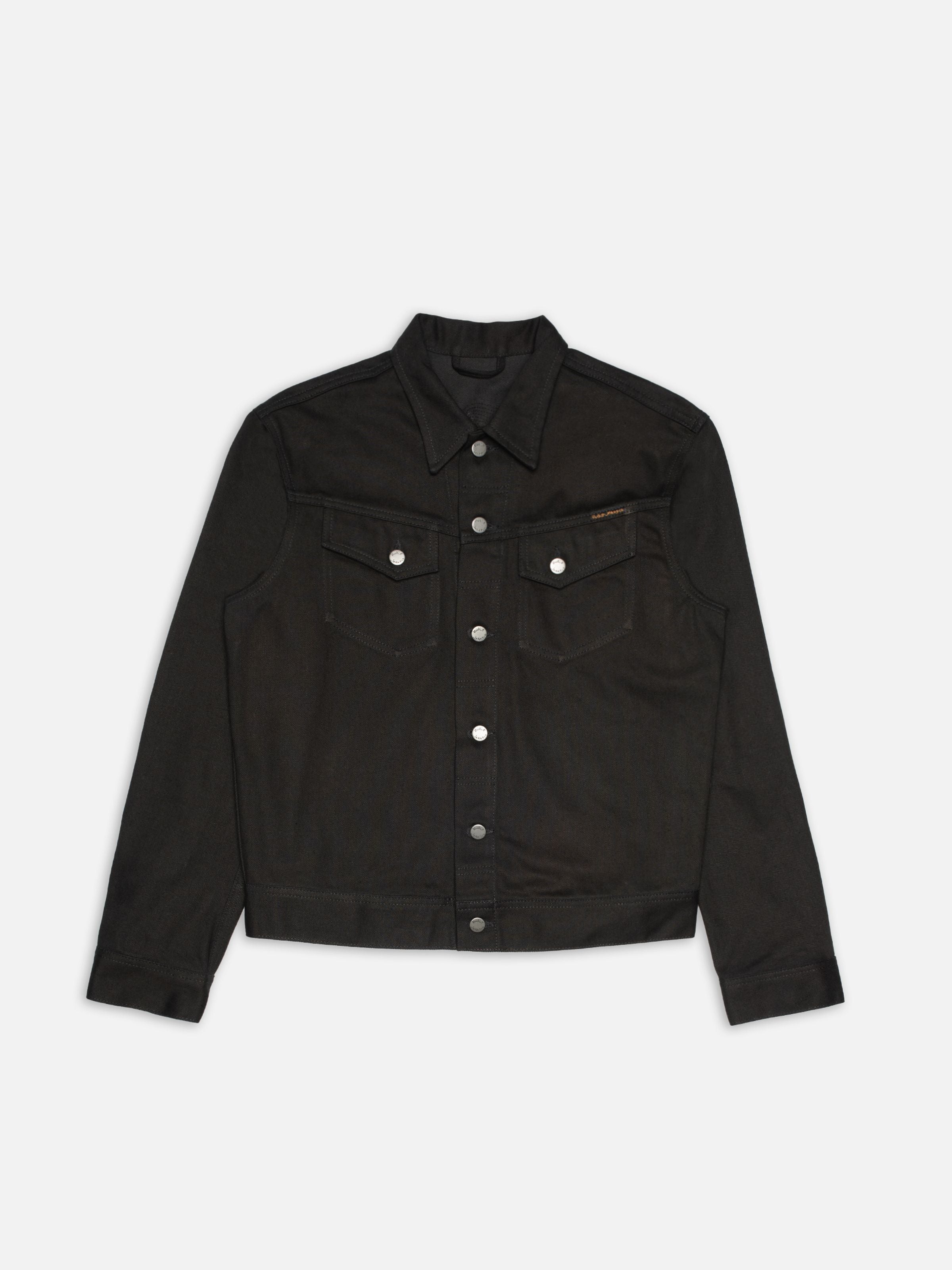 Conny Denim Jkt Dry Black Tar - Black