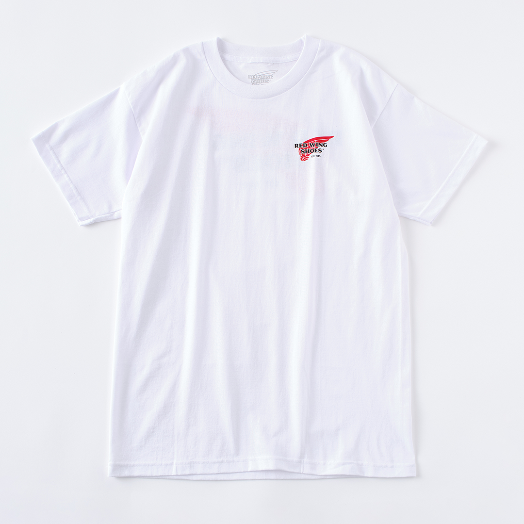 97610 CLASSIC LOGO T-SHIRT - WHITE