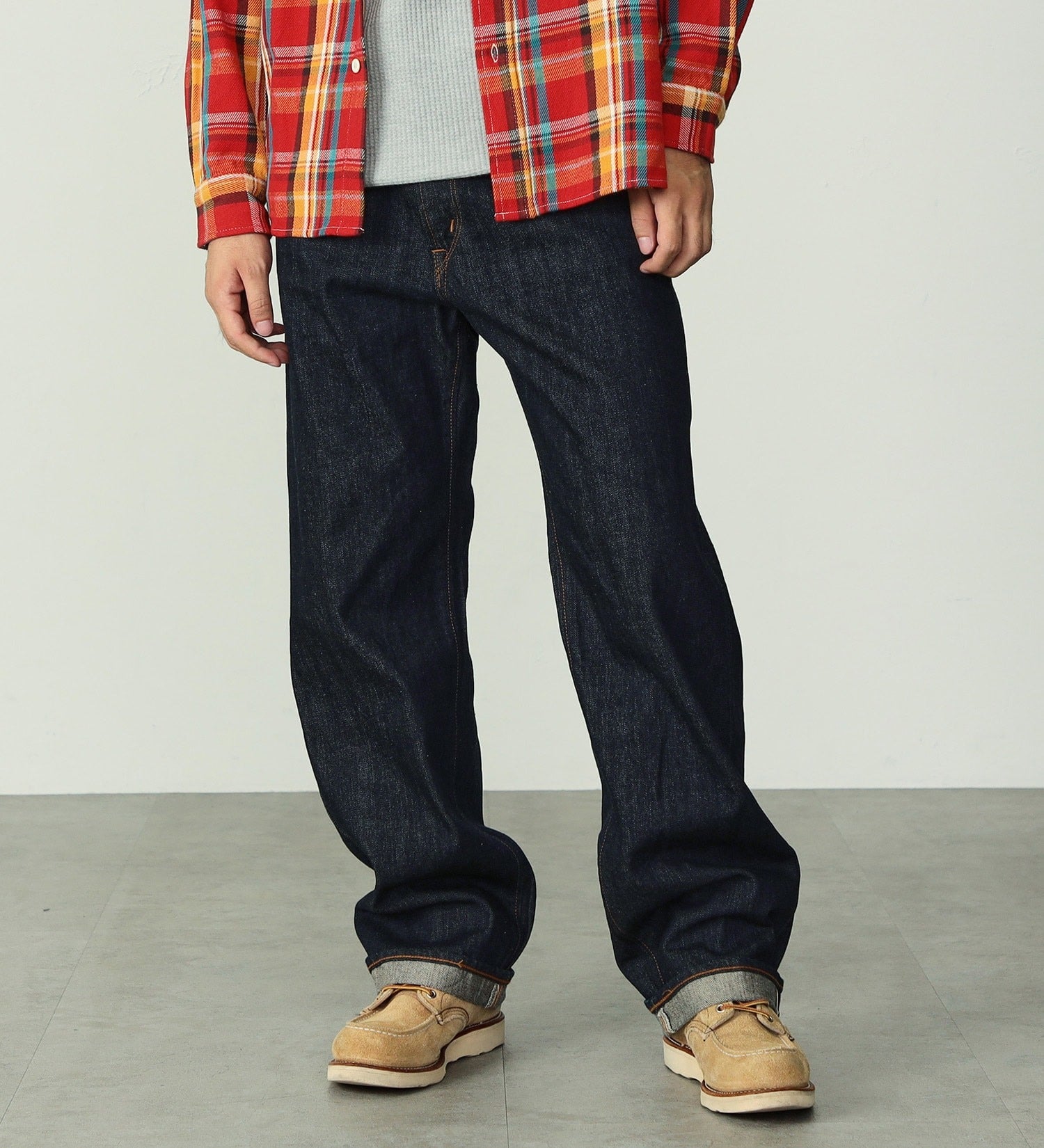 E50540-100 505Z WIDE STRAIGHT - INDIGO