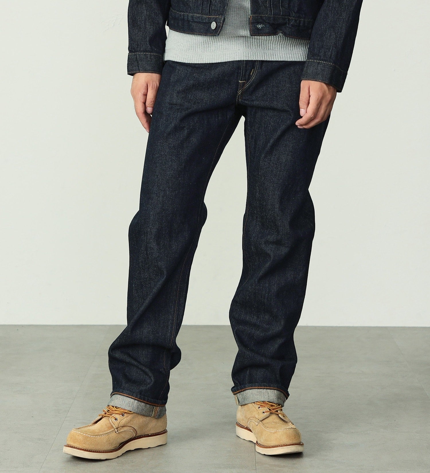 E50550-100 505ZX LOOSE STRAIGHT - INDIGO BLUE