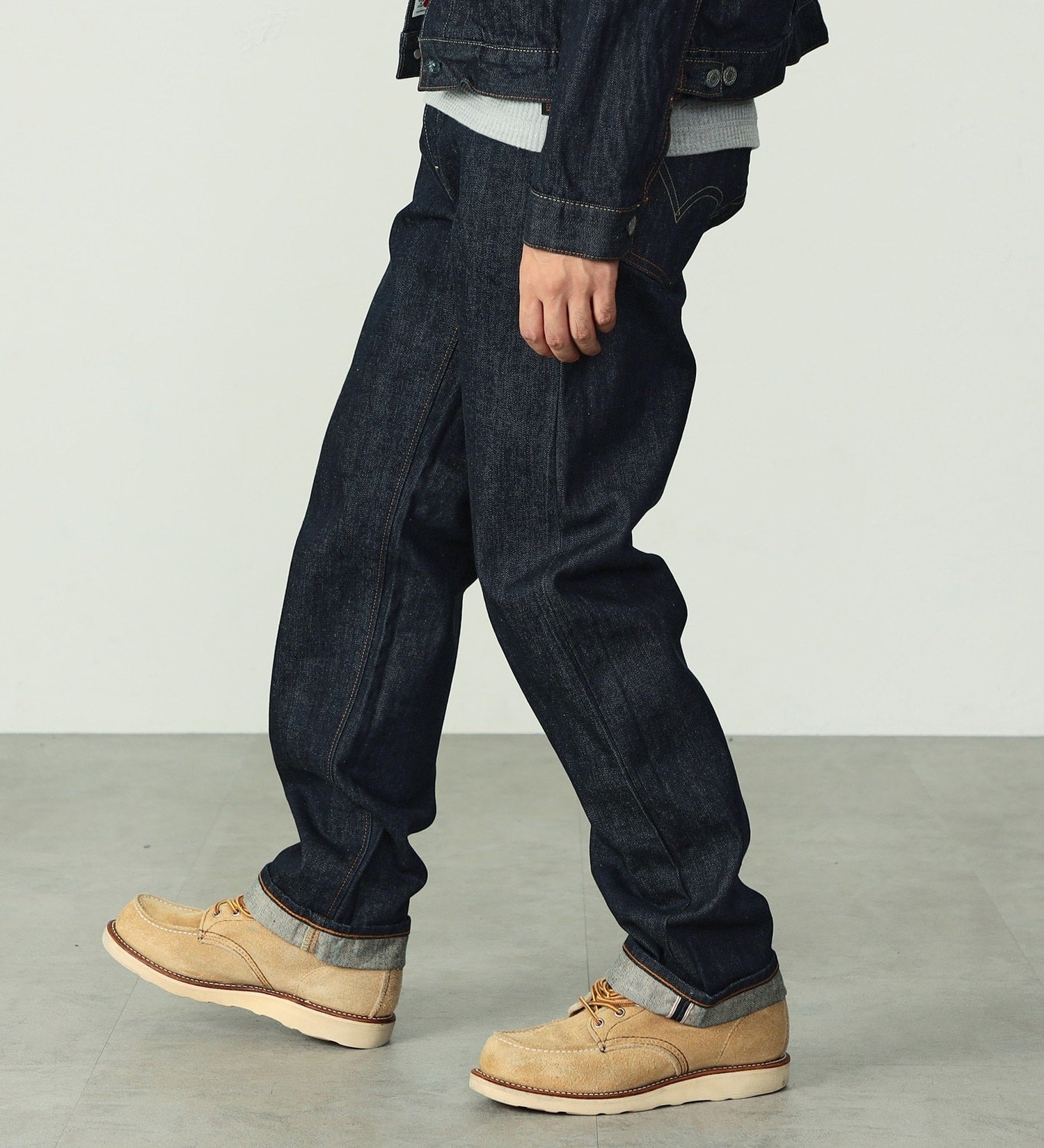 E50550-100 505ZX LOOSE STRAIGHT - INDIGO BLUE