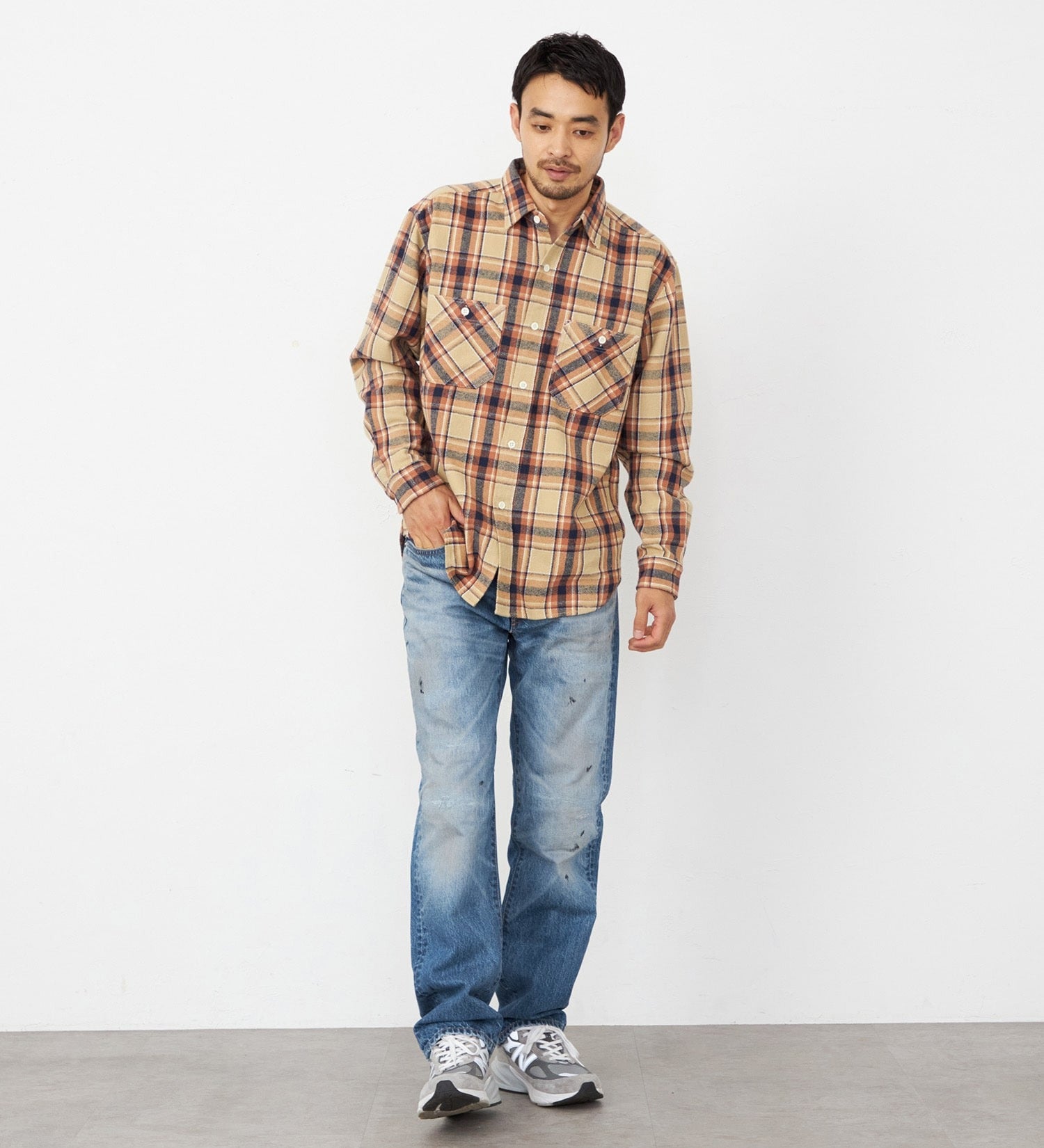 E50323-1046 503 REGULAR STRAIGHT USED - MEDIUM BLUE 2