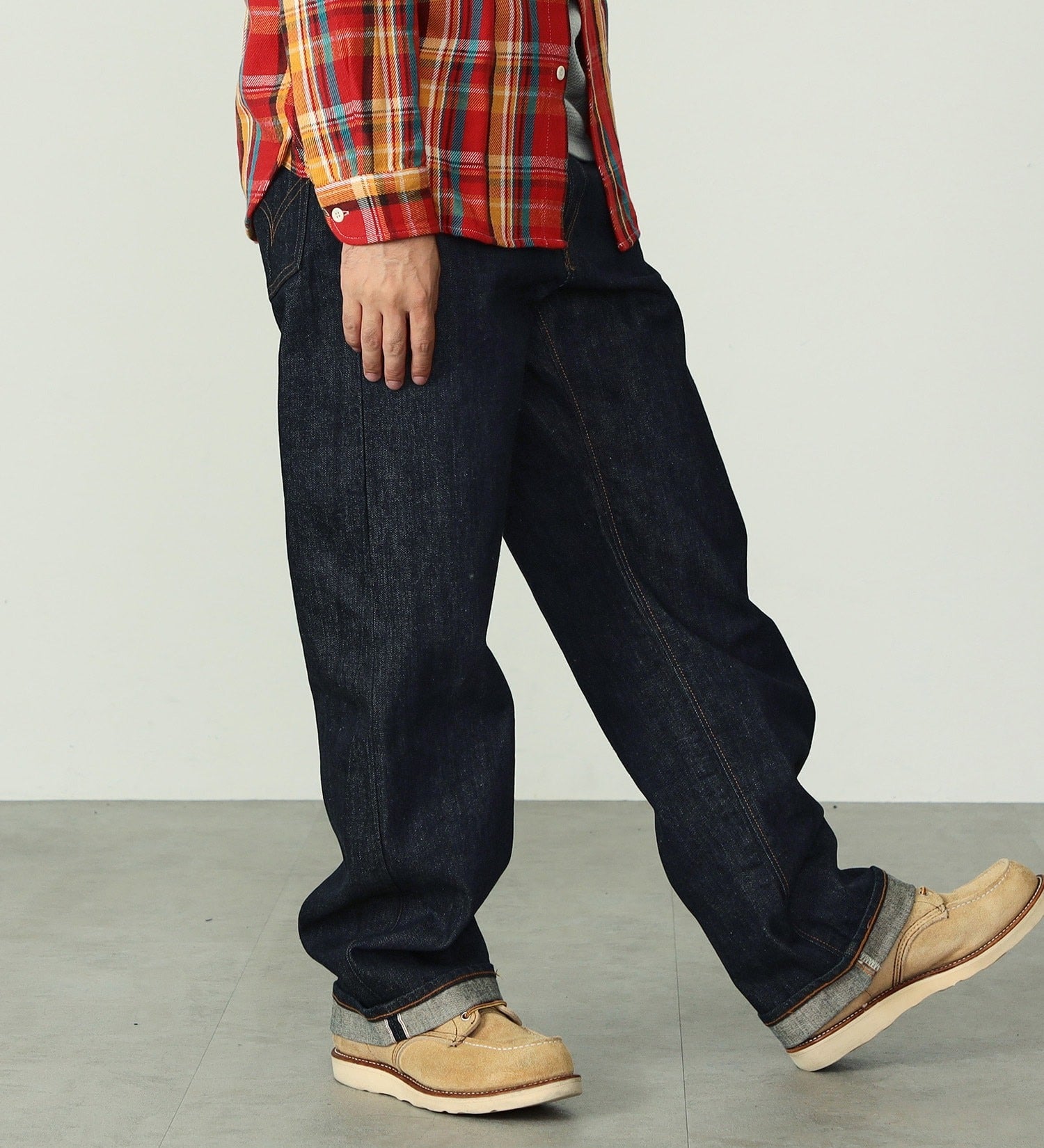 E50540-100 505Z WIDE STRAIGHT - INDIGO