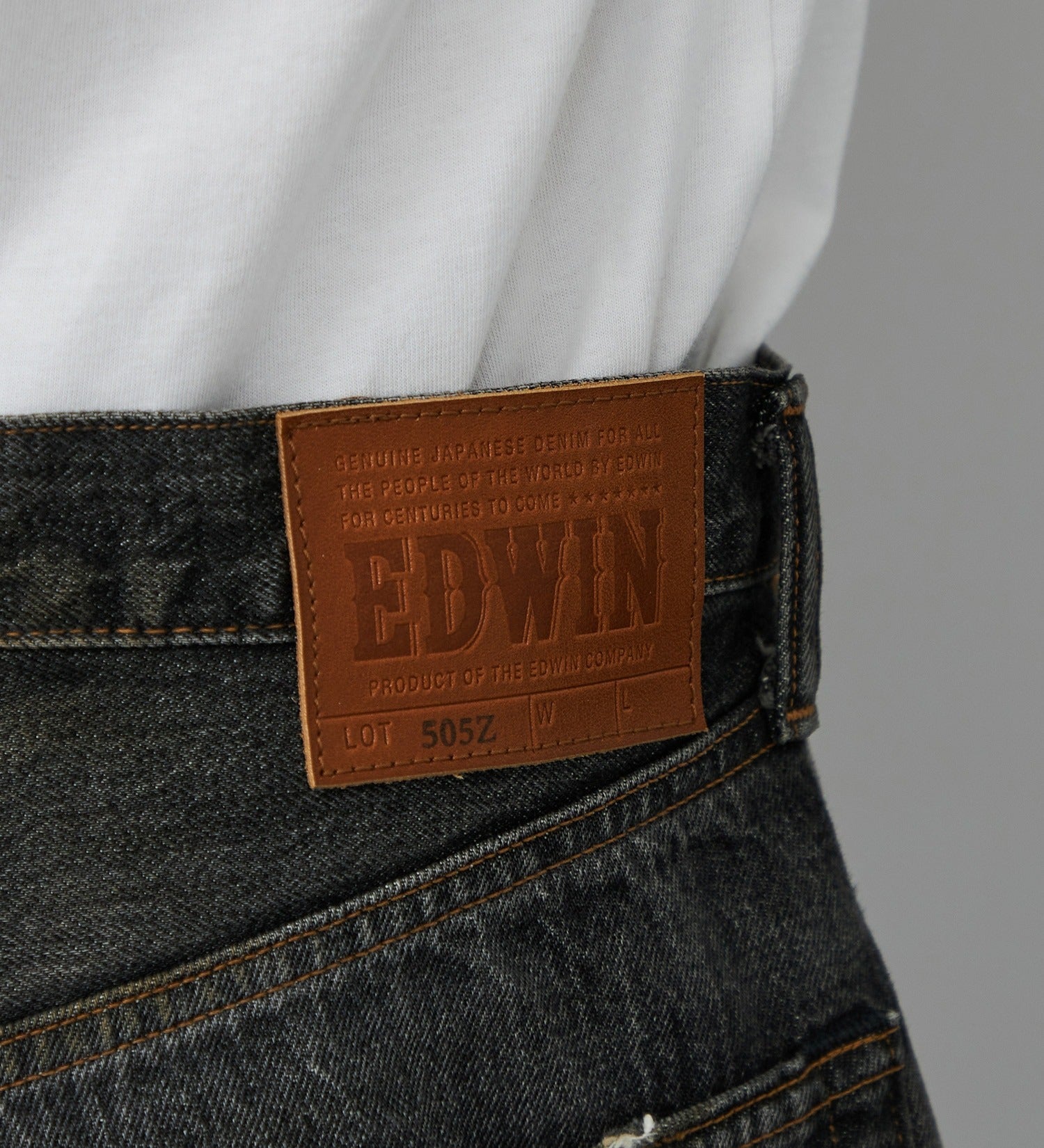 E50540-182 505Z WIDE STRAIGHT - BLACK DENIM 2