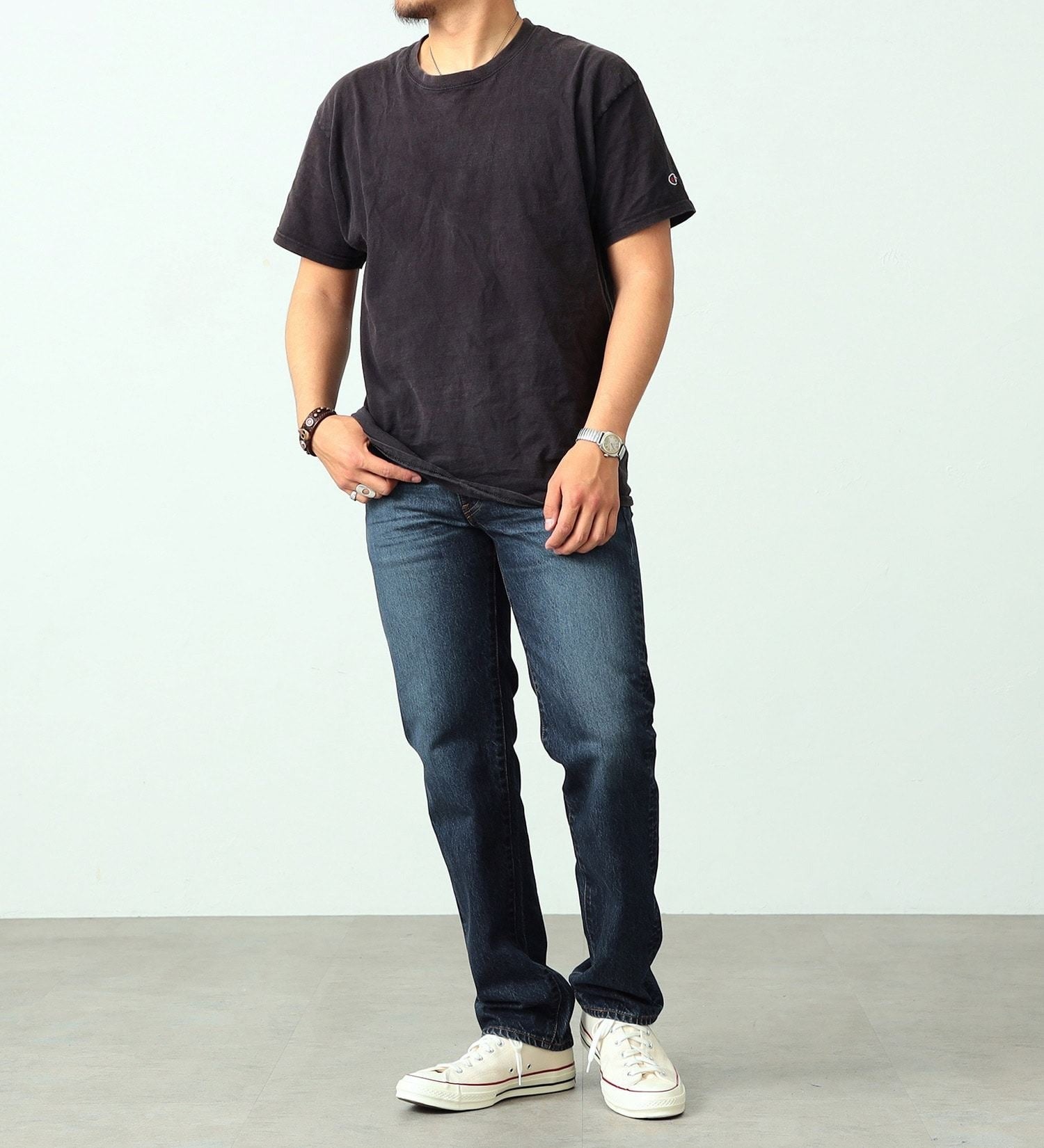 E50323-2026 503 REGULAR STRAIGHT USED - DARK BLUE