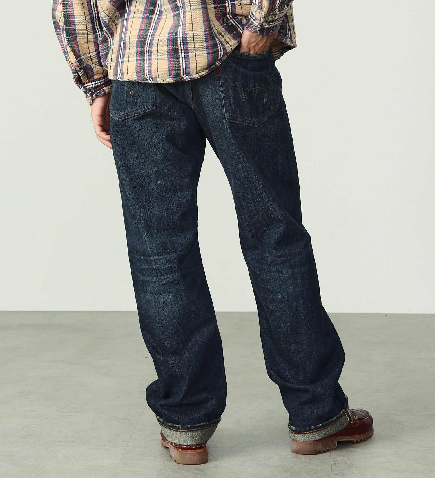 E50540-126 505Z WIDE STRAIGHT - DARK BLUE