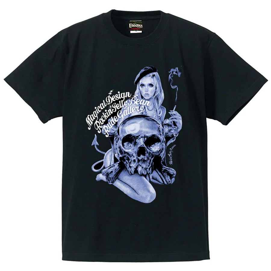 PARIS NOIR TEE S/S by Rockin'Jelly Bean - BLACK