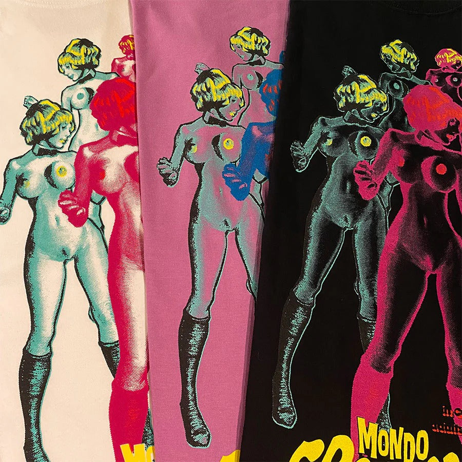 MONDO EROSTIKA ALT2 TEE S/S - WHITE