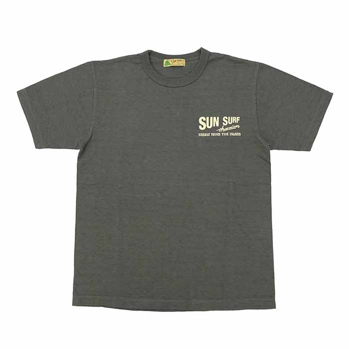 SS79378 S/S T-SHIRT "SUNSURF LOGO" - BLACK
