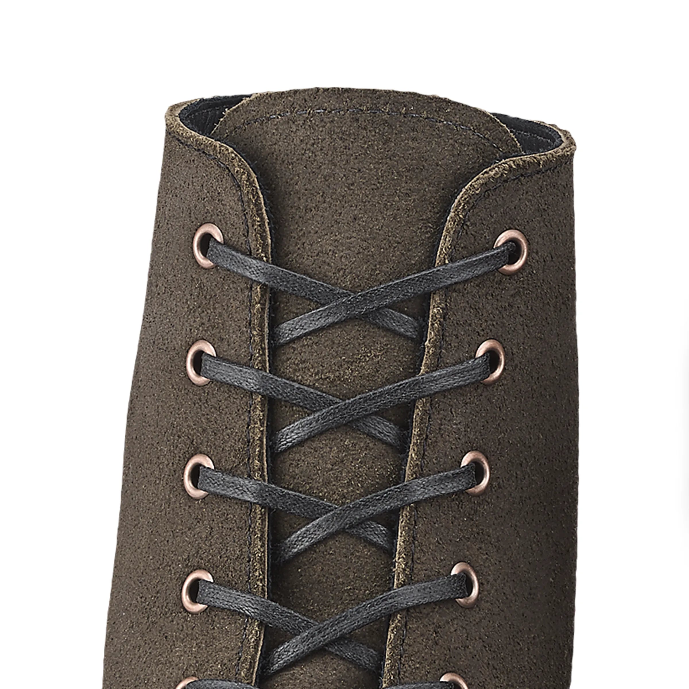 93007 60-INCH FLAT WAXED LACE - BLACK