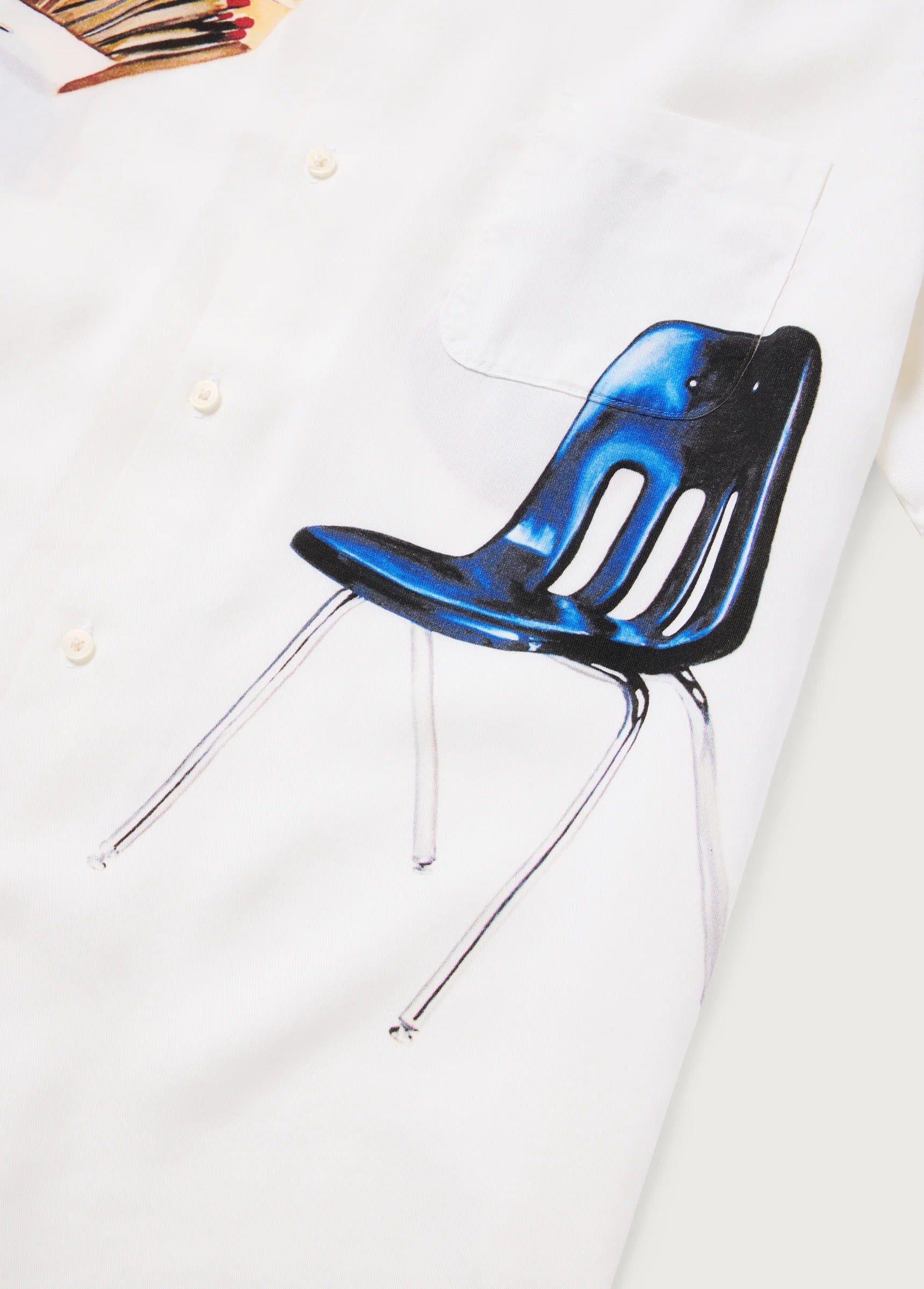 I NEVER BELIEVED IN MUCH, BUT I BELIEVE IN YOU CAMP SHIRT S/S - IVORY