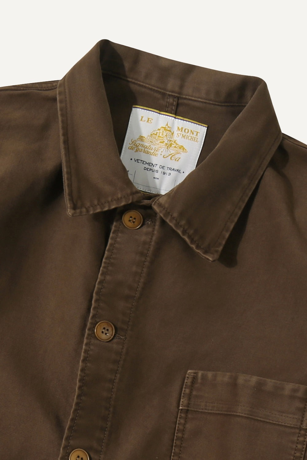 The Real Work Jacket - BROWN