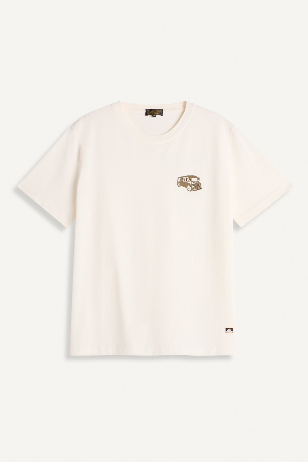 TOPI – EMBROIDERED T-SHIRT - OFF WHITE