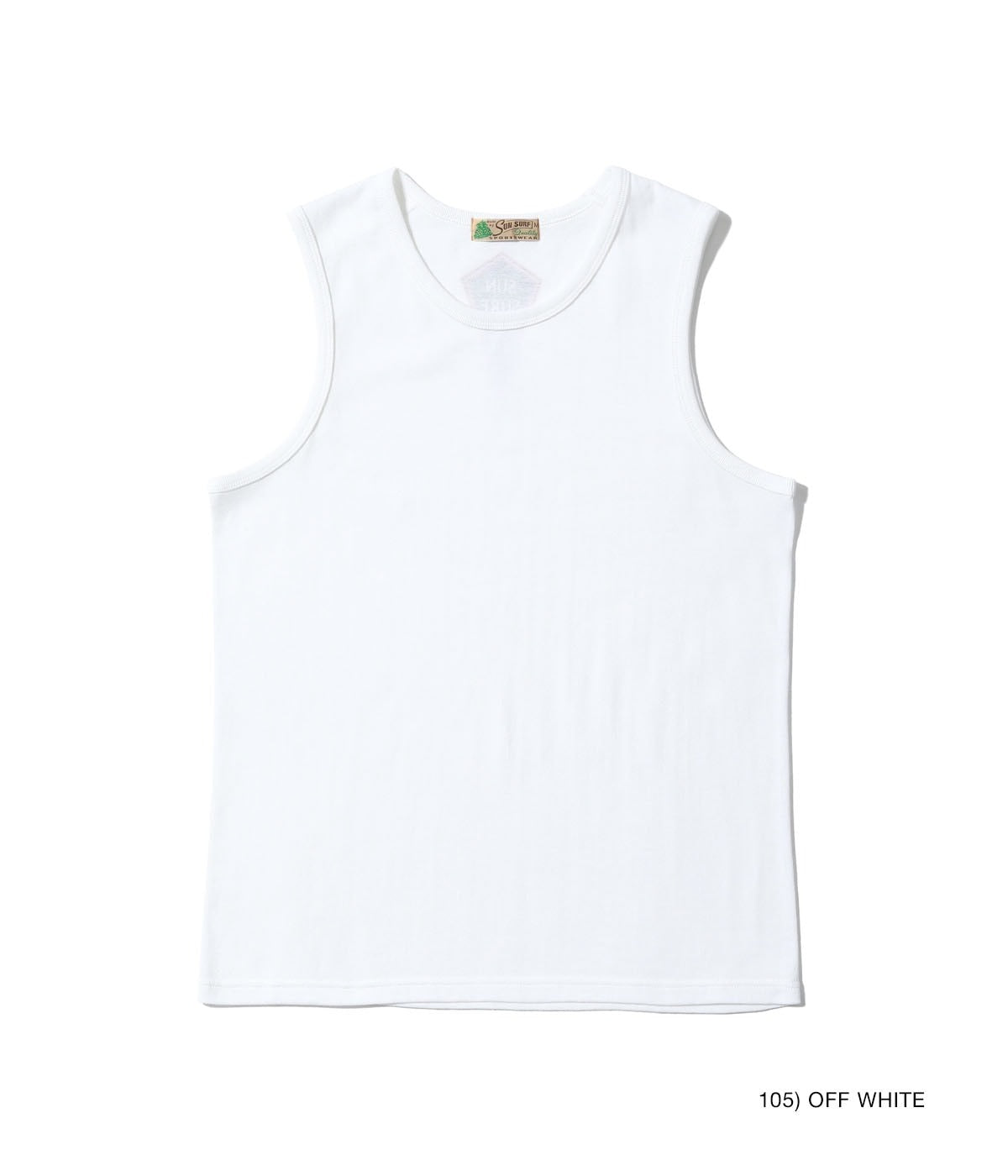 SS79571 SUNSURF COOLMAX® TANKTOP - OFF WHITE