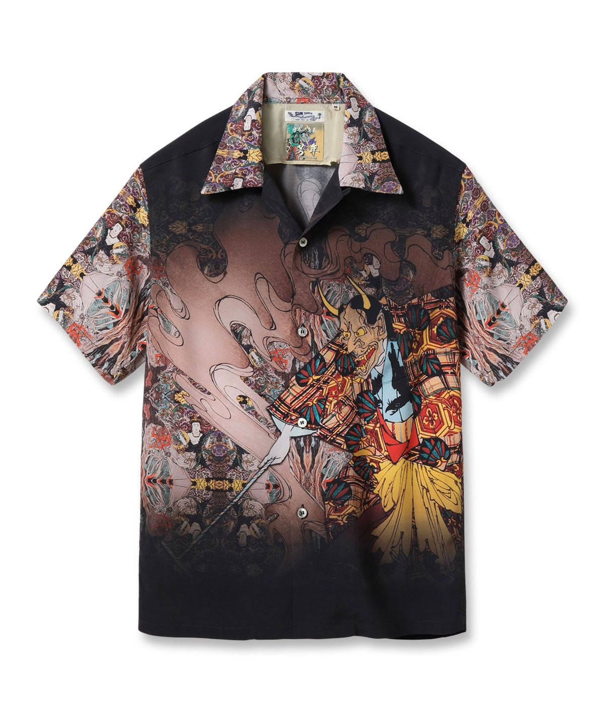 SS39532 SUN SURF × Yoshitoshi Tsukioka SPECIAL EDITION “NEW STORY” - BLACK