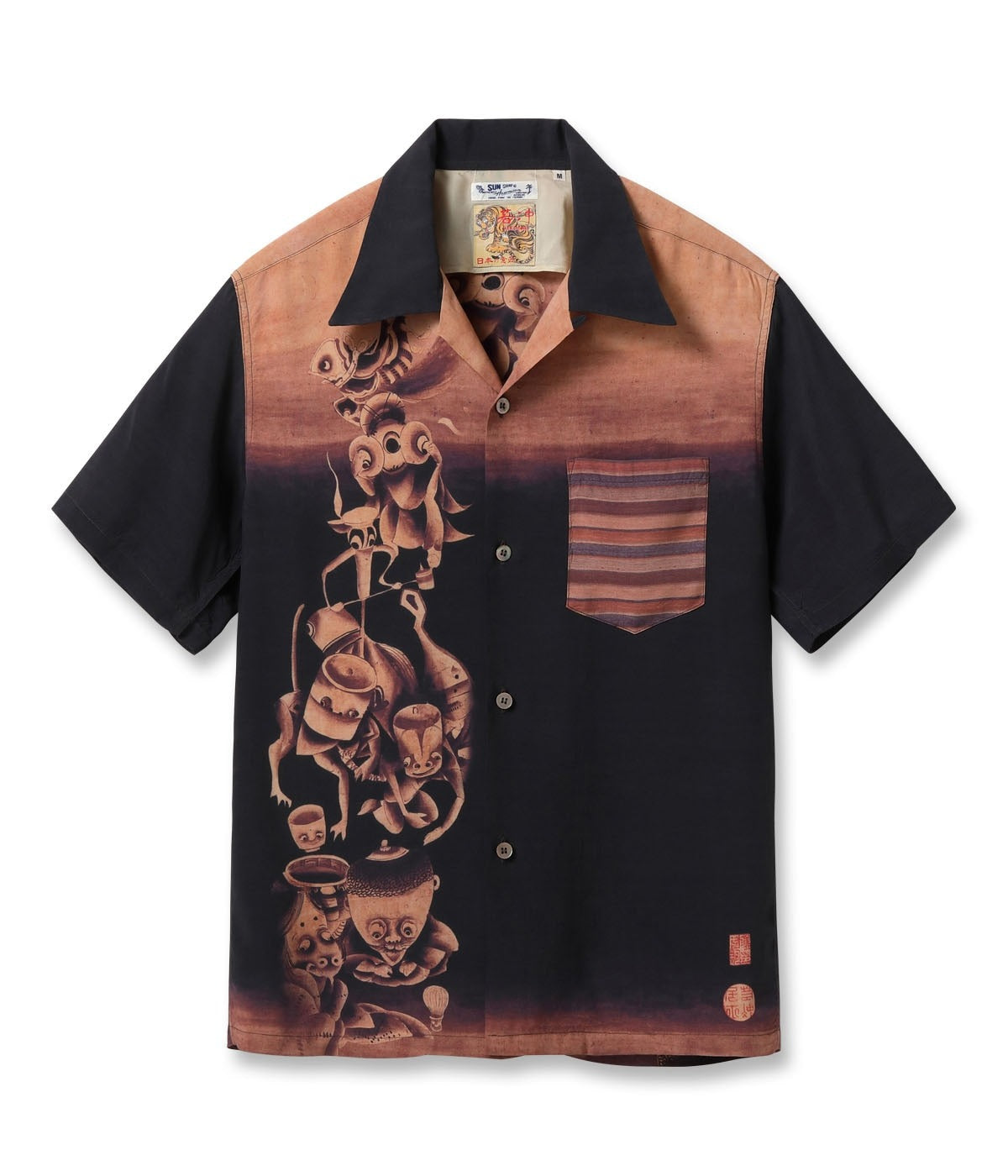 SS39533 SUN SURF × Ito Jakuchu SPECIAL EDITION "Tsukumogami" - BROWN