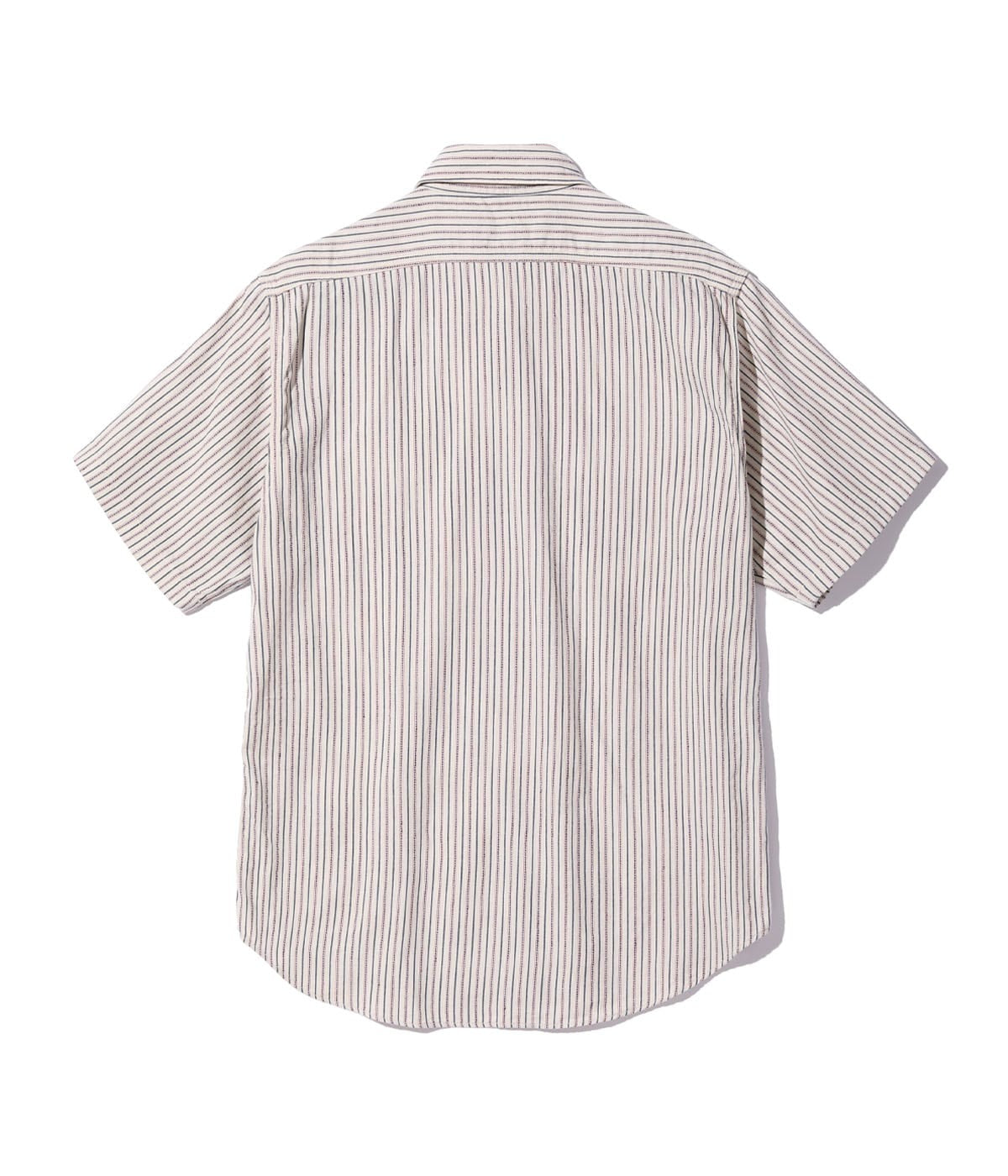 SC39306 DOBBY STRIPE WORK SHIRT (SHORT SLEEVE) - OFF WHITE