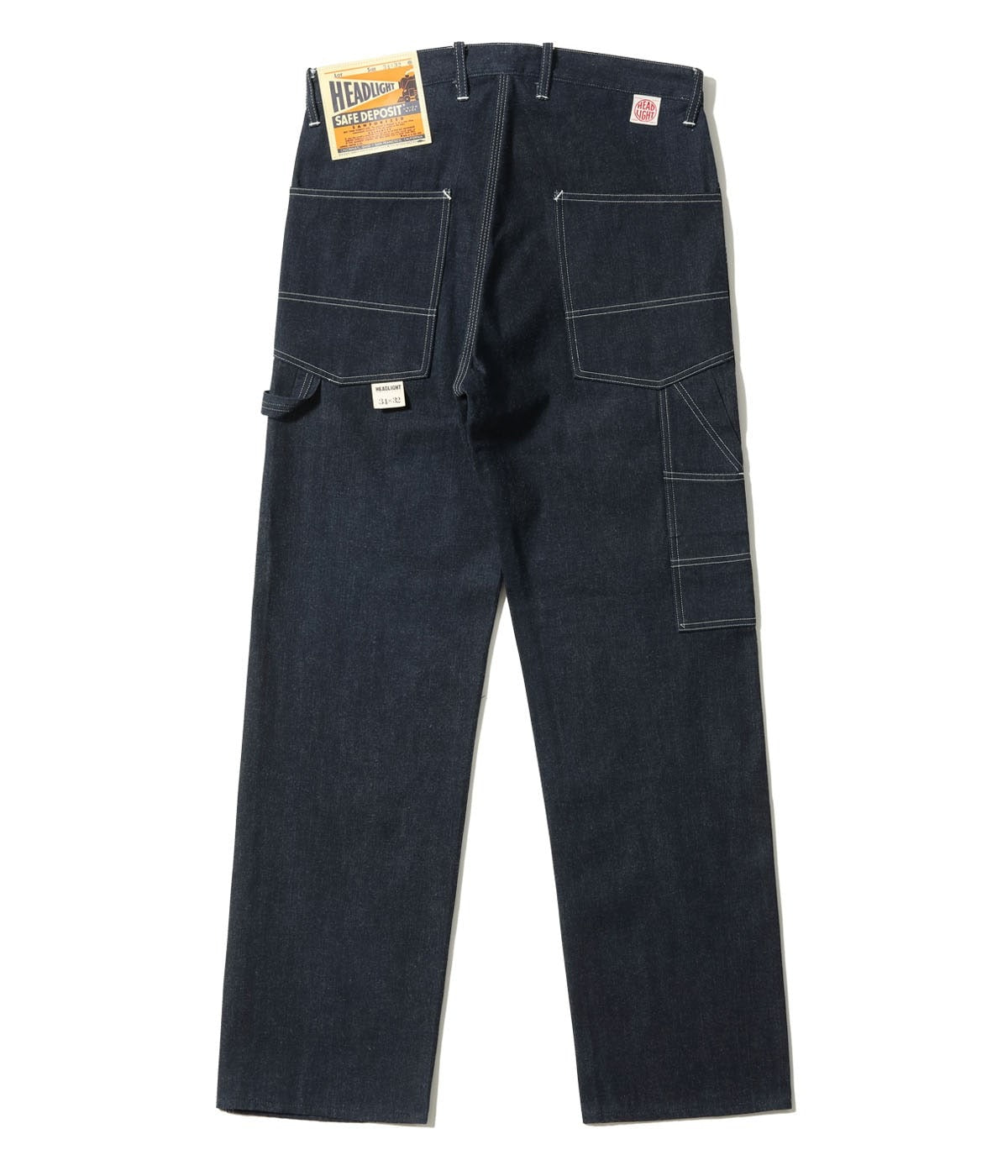 HD42555 HEADLIGHT 11oz. BLUE DENIM ZIP FLY DUNGAREES - INDIGO