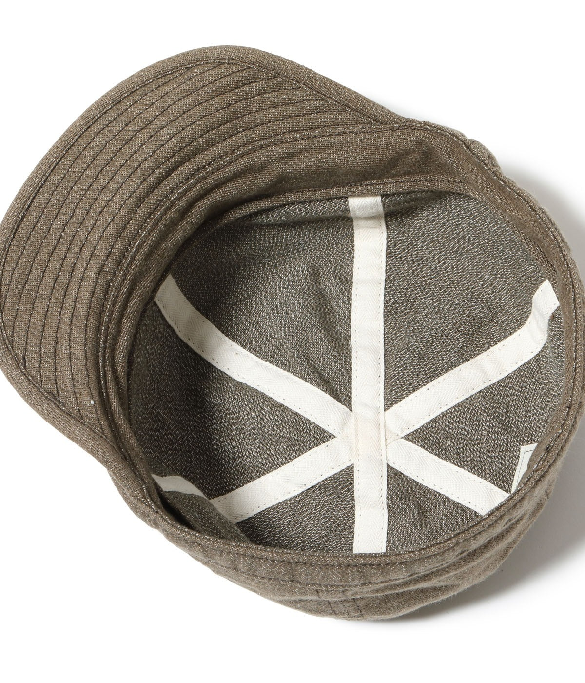 BR02844 HAT, WORKING, BROWN DENIM (MOD.) - BROWN