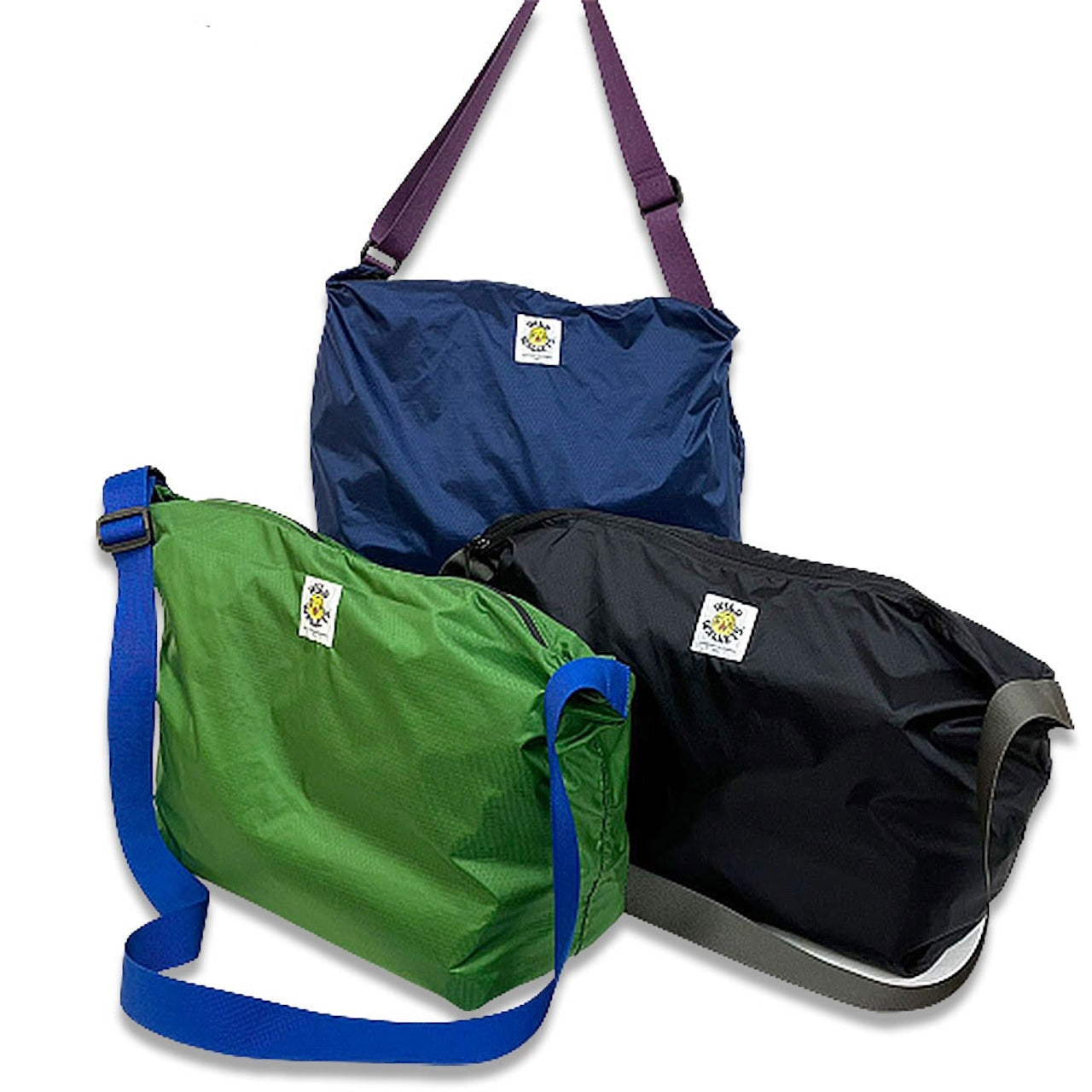 WW-021 Nylon Shoulder Bag - NAVY