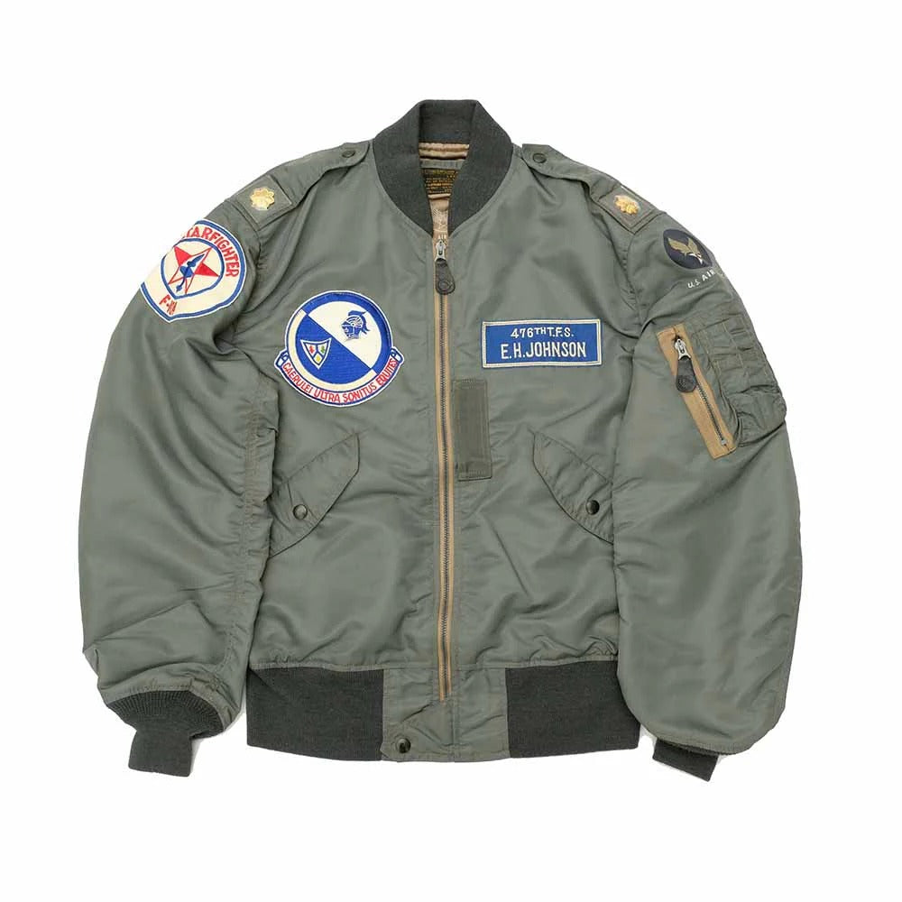 BR15743 - L-2B - SKYLINE CLOTHING CORPORATION 476th TAC. FTR. SQ.C27 - Sage green