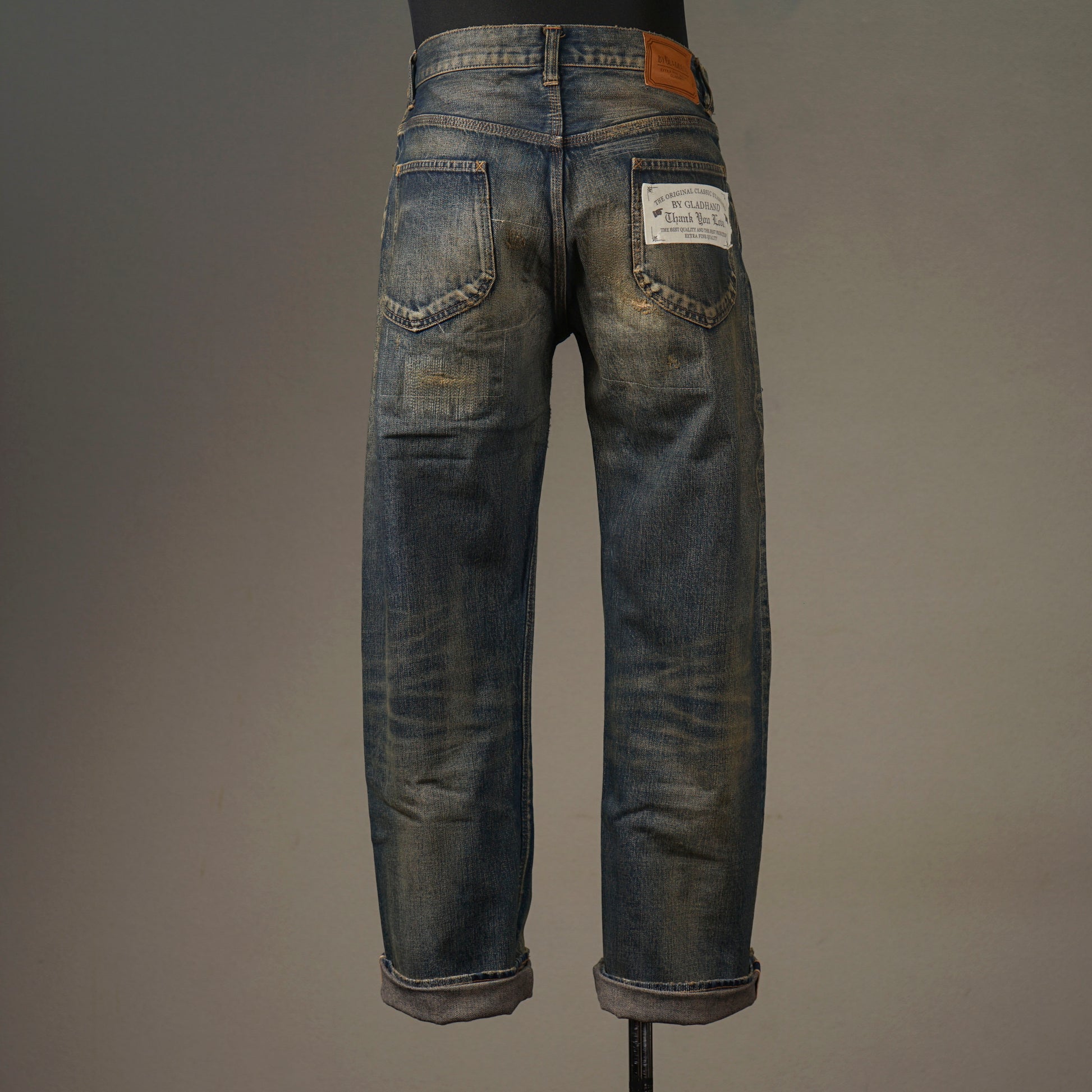 GLADDEN - DENIM "TYPE-1 A" - INDIGO VINTAGE FINISH