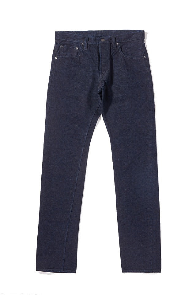 XX-013-IDBK 14oz Slim Tapered - INDIGO X BLACK