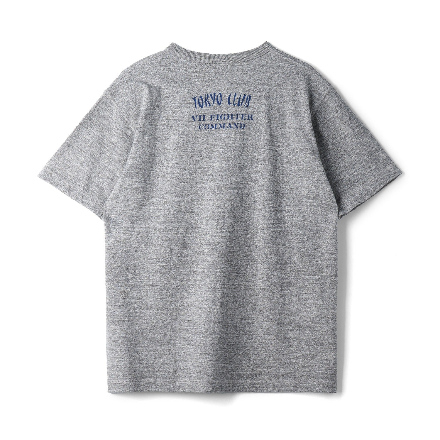 BR79562 SLUB YARN T-SHIRT 72nd FIGHTER SQ - H.GRAY
