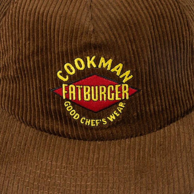 CORDUROY CAP FAT - BROWN