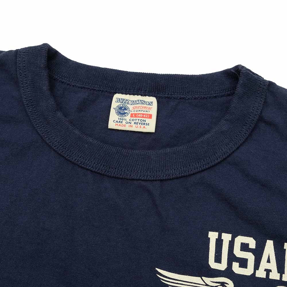 BR79579 S/S POCKET T-SHIRT US AIR FORCE - NAVY