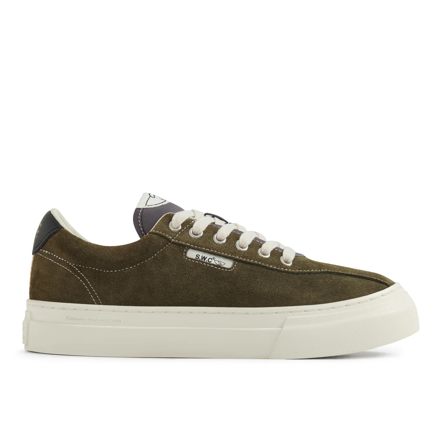 DELLOW 02 CUP SUEDE - WOODLAND