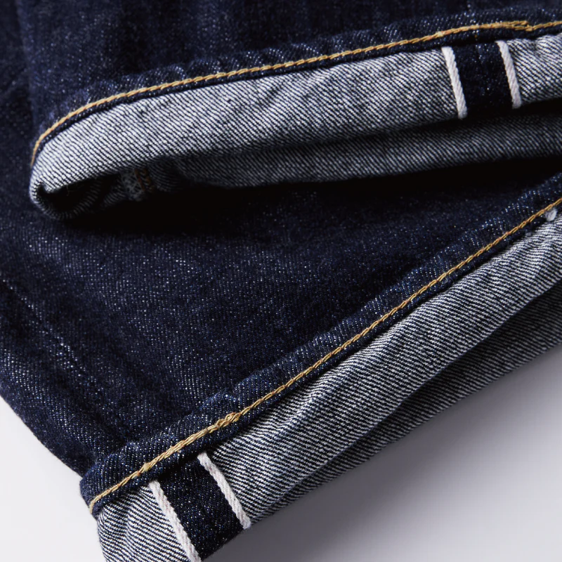 0105W Wide Denim 13.7oz (One Wash) - INDIGO