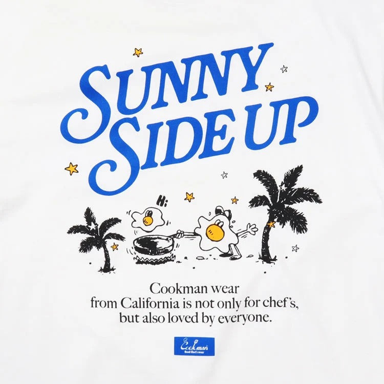 SUNNY SIDE UP TEE S/S - WHITE