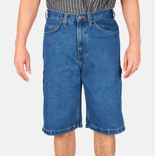 CARPENTER SHORTS - WASHED INDIGO