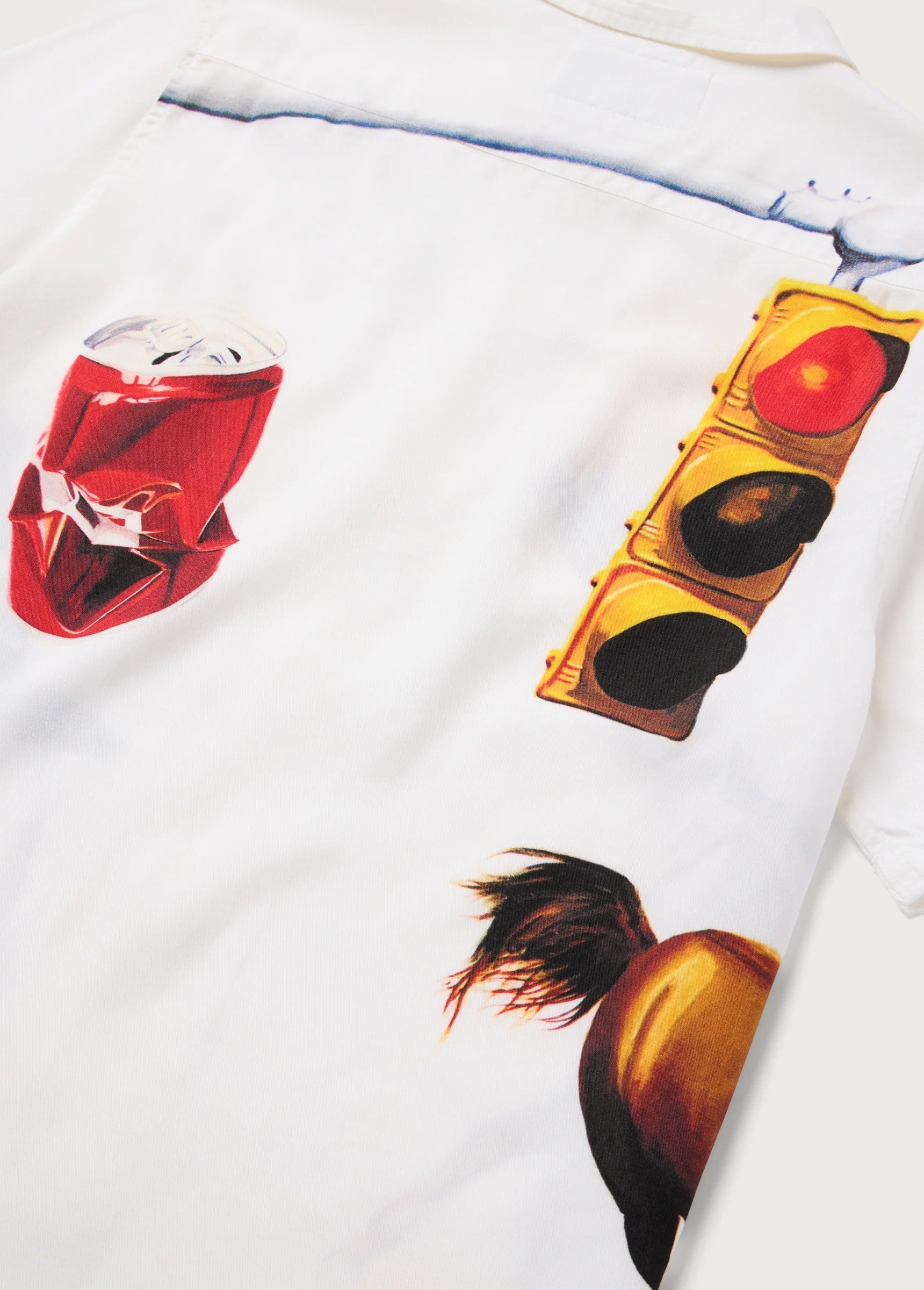 I NEVER BELIEVED IN MUCH, BUT I BELIEVE IN YOU CAMP SHIRT S/S - IVORY
