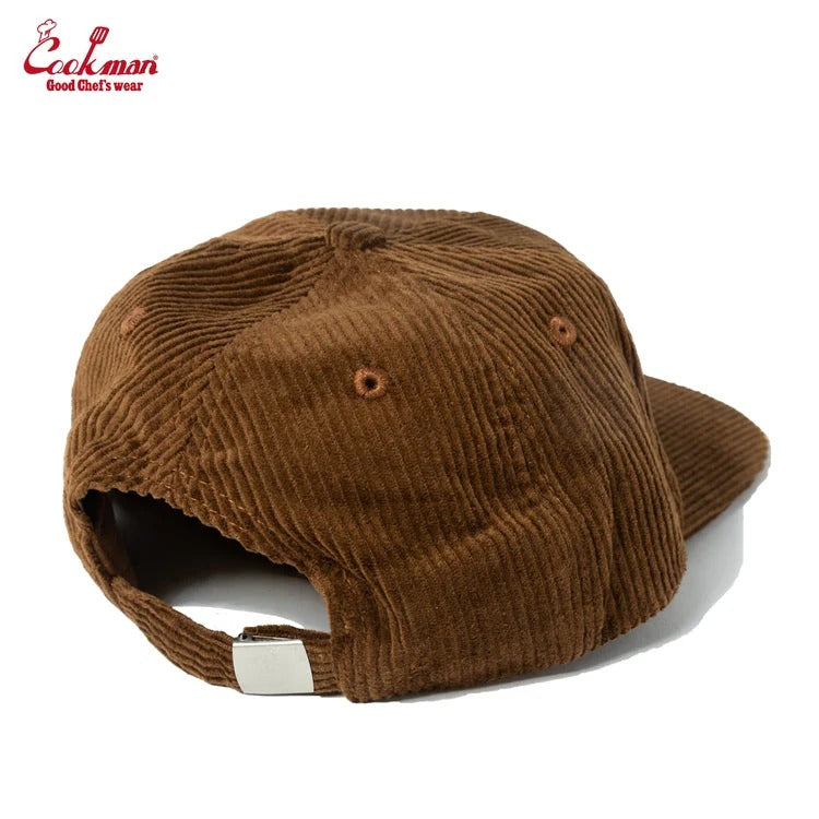 CORDUROY CAP FAT - BROWN