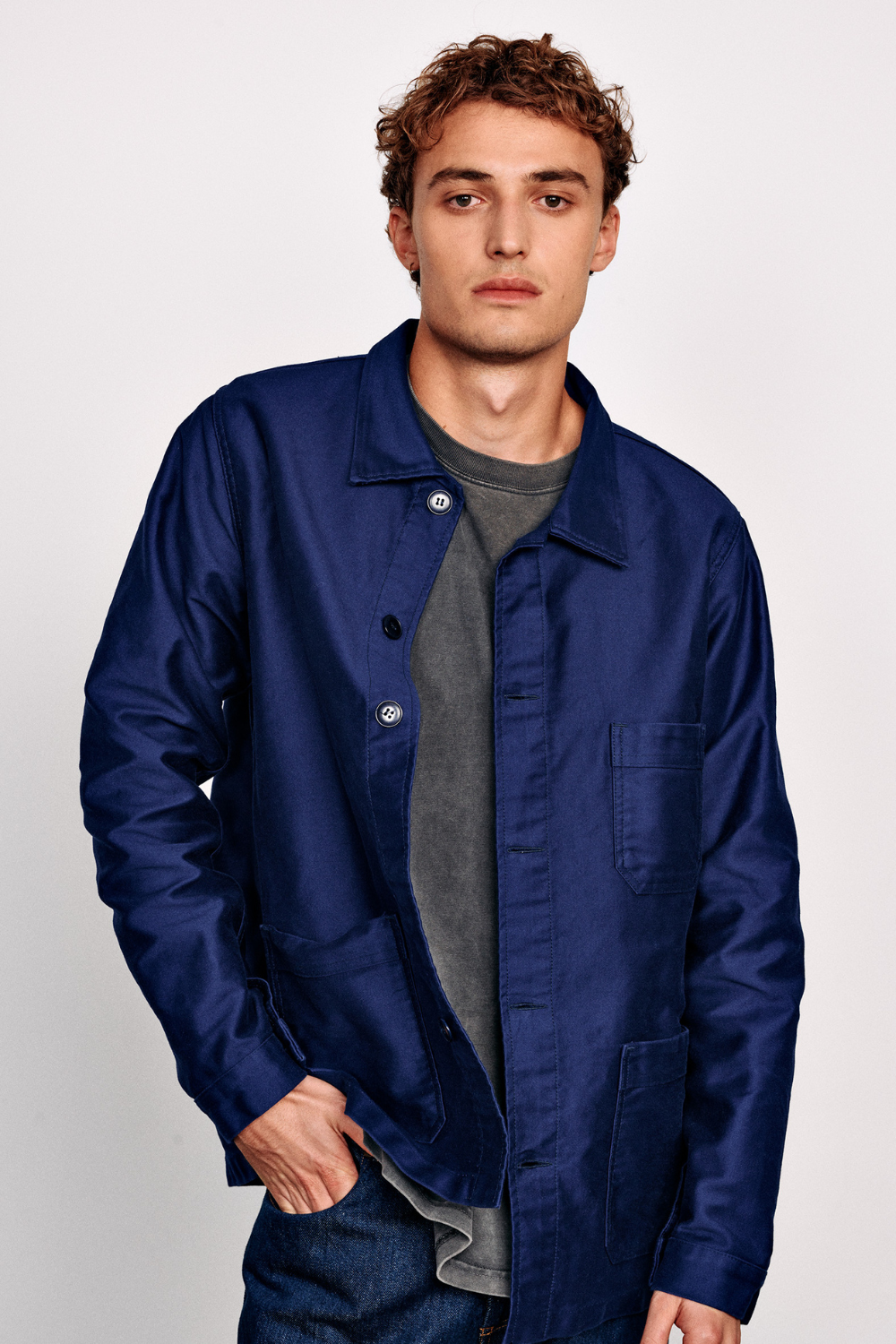 The Real Work Jacket - BLUE