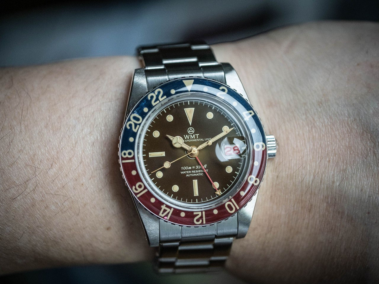 PANTON MKII - BROWN DIAL AGED EDITION