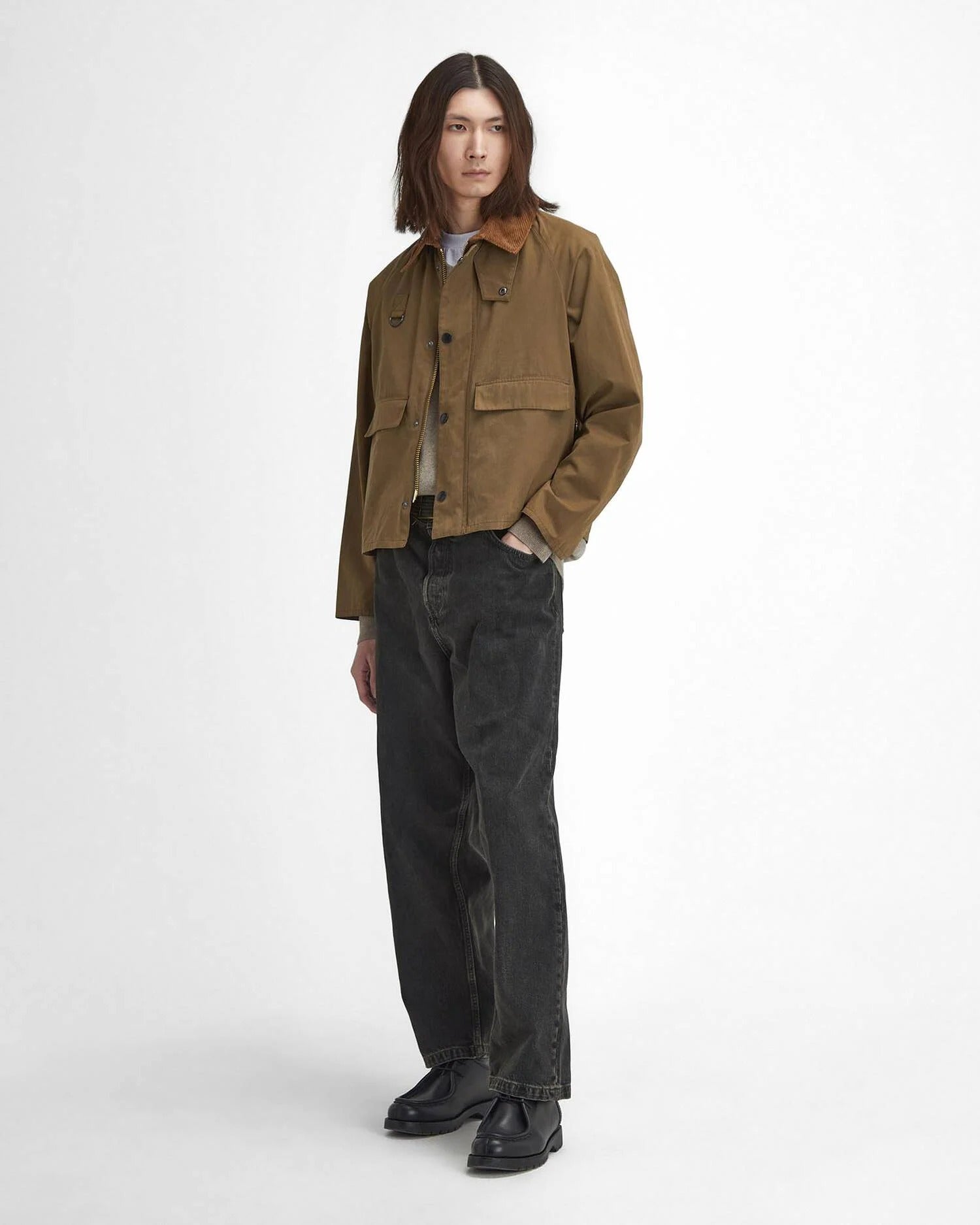 SPEY CASUAL JACKET - DARK SAGE