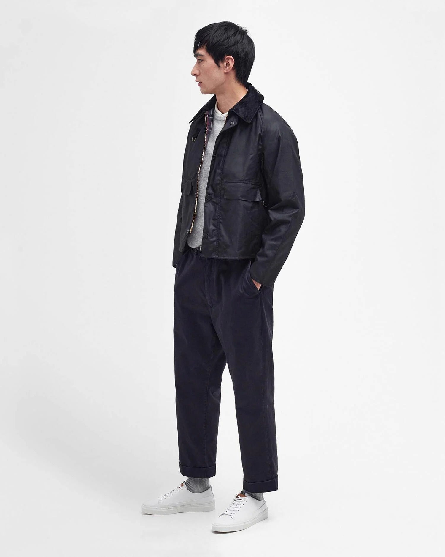 SPEY WAX JACKET - BLACK