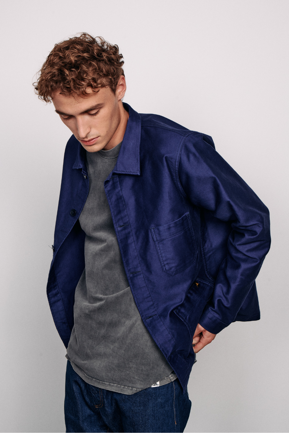 The Real Work Jacket - BLUE