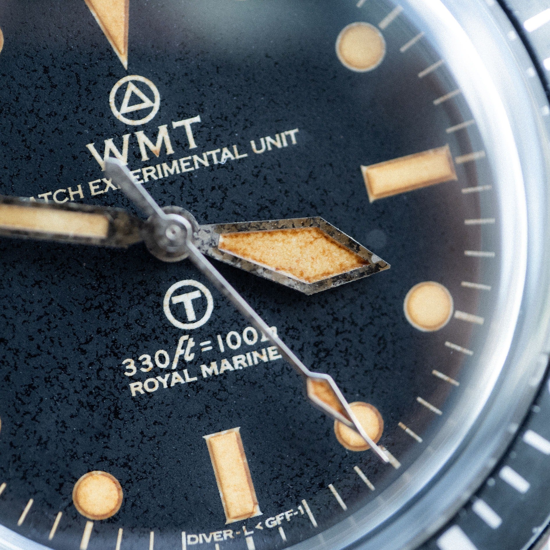 ROYAL MARINE - ROYAL NAVY EDITION / HEAVY AGEDL+Stainless Steel Diver Bracelet