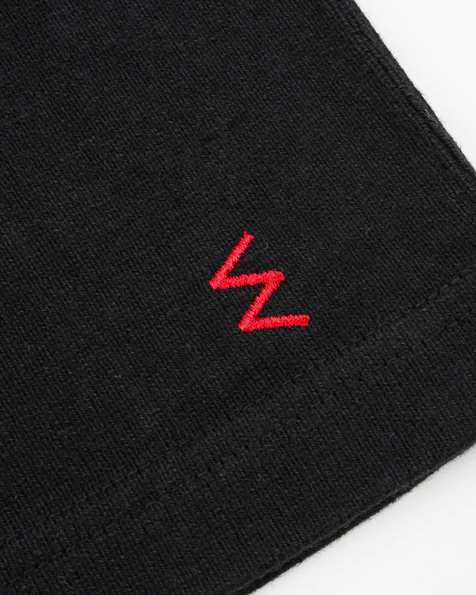 IHT-1600 11oz Cotton Knit Crew Neck T-Shirt - BLACK